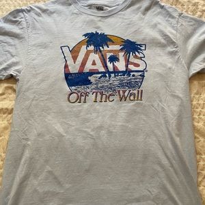 Vans “Off the Wall” Light Blue Tshirt